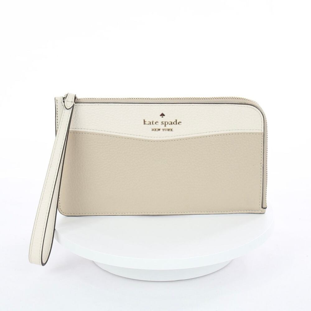Kate Spade Lucy Colorblock L- Zip Wristlet